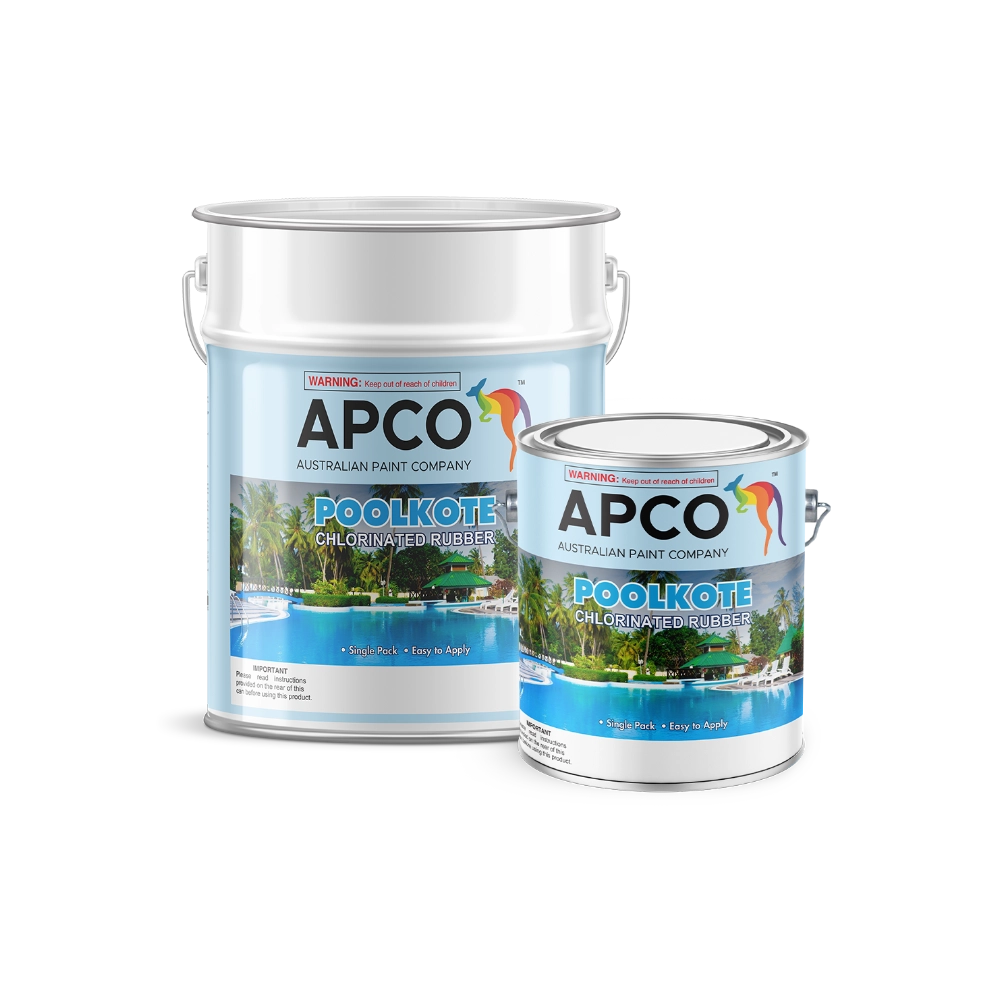 Apco Poolkote Chlorinated Rubber Pool Paint