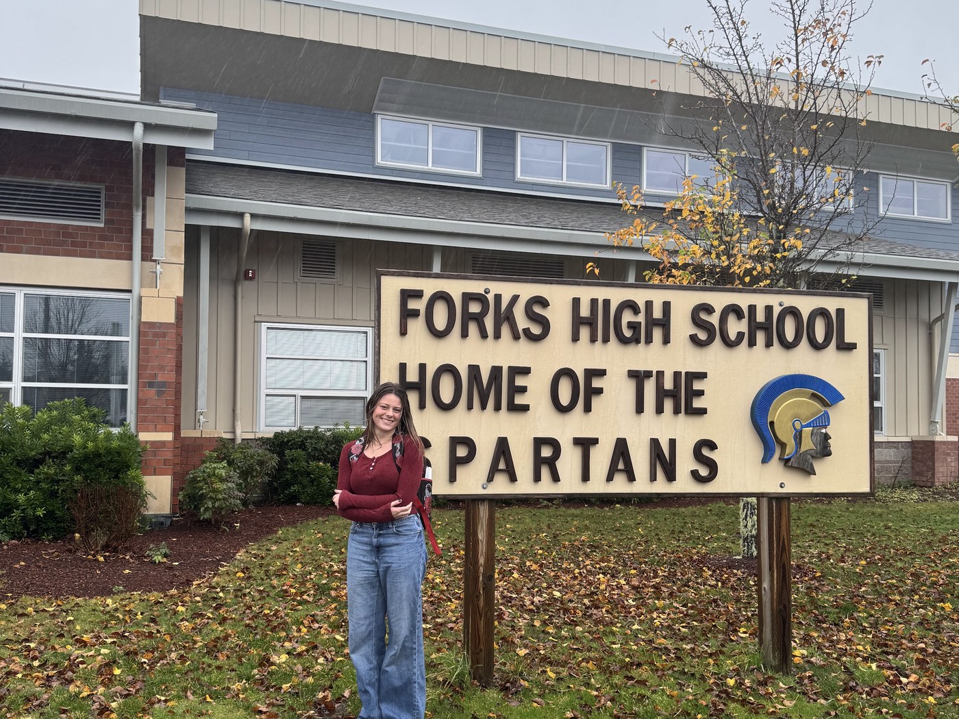 Forks High School, home of the Spartans