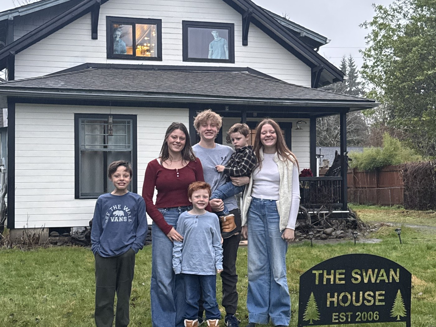 The Swan House in Forks, Washington