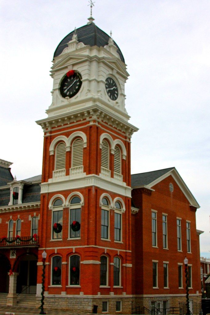The Covington clock tower