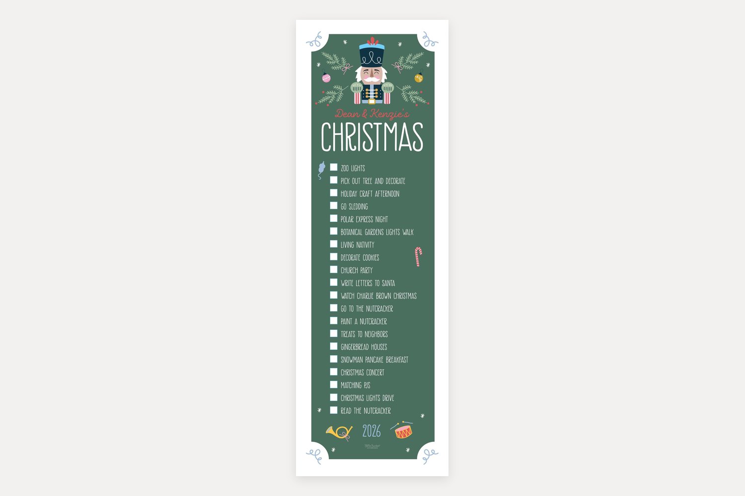 The whole Nutcracker banner design