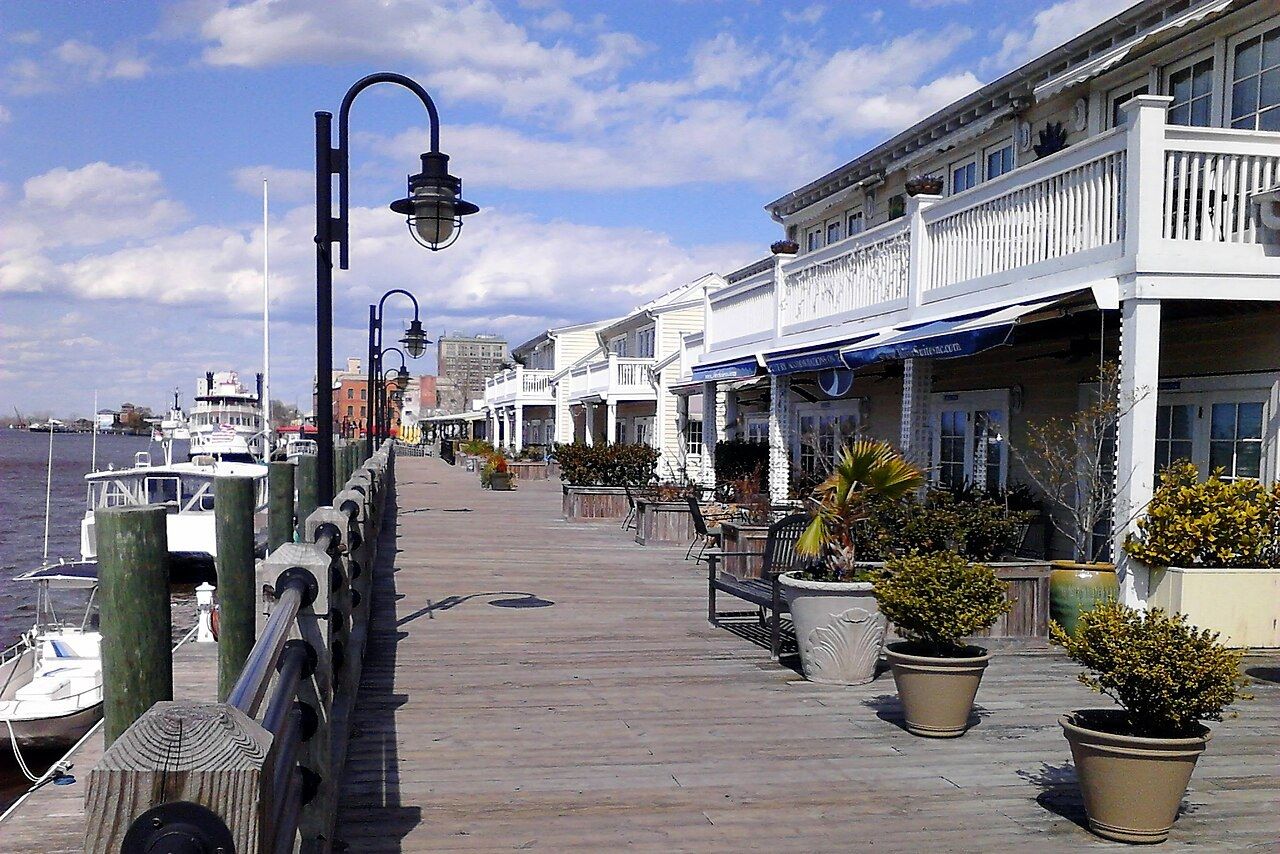 Front Street in downtown Wilmington