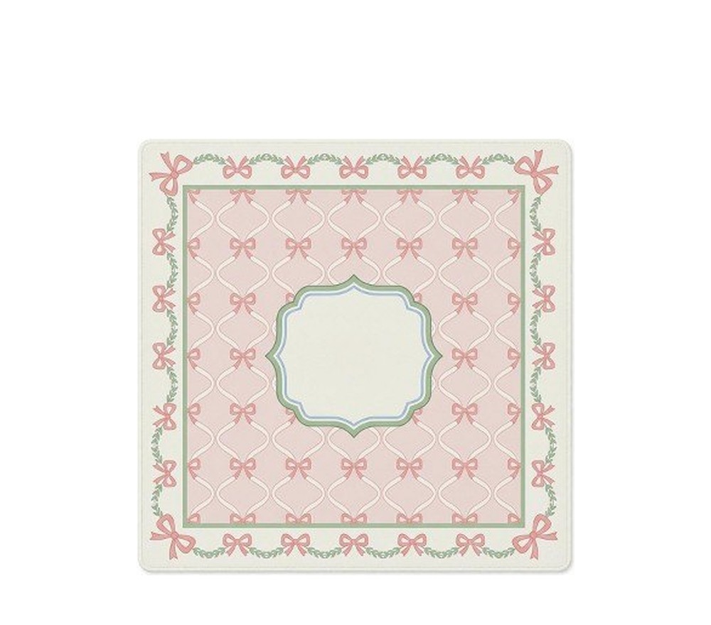 Bow Tied Elegance Mahjong Mat 31.5 x 31.5