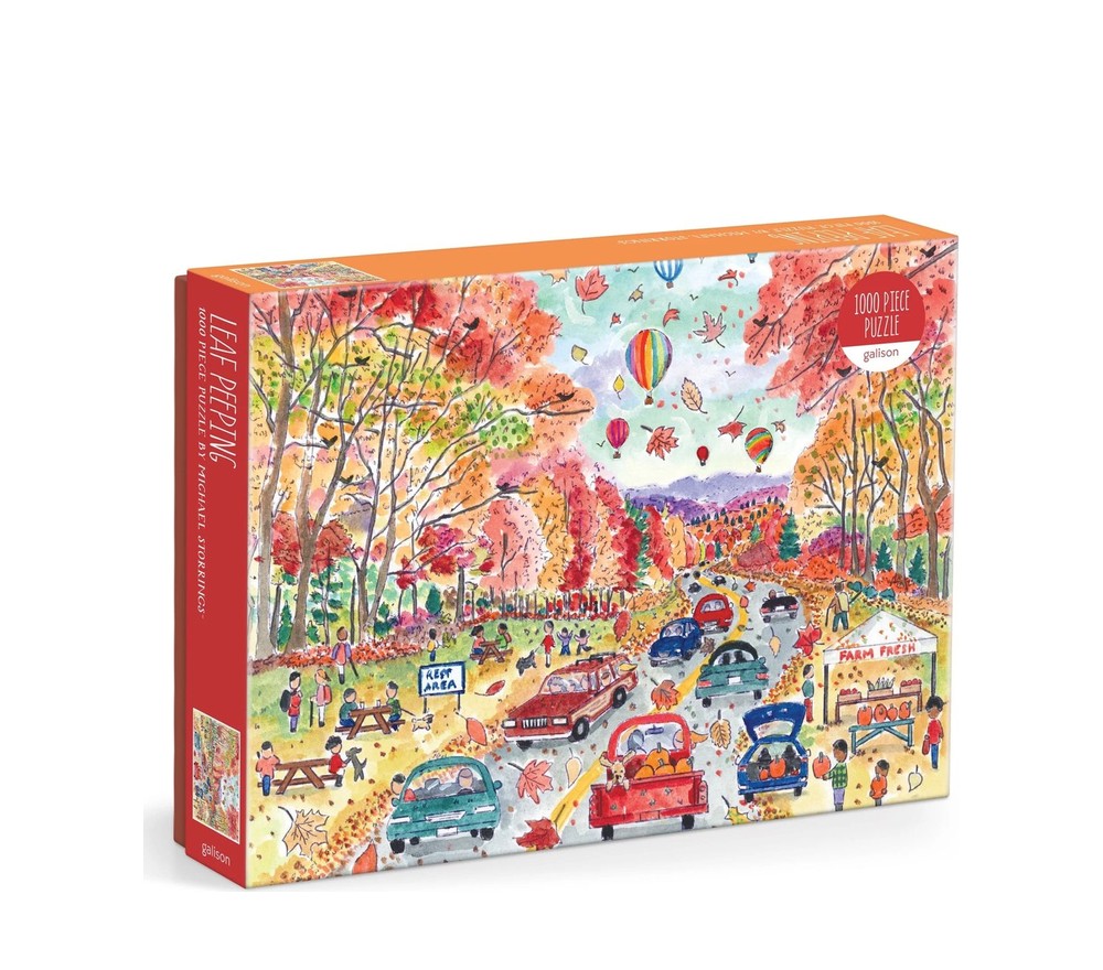 Michael Storrings Leaf Peeping 1000 Piece Puzzle
