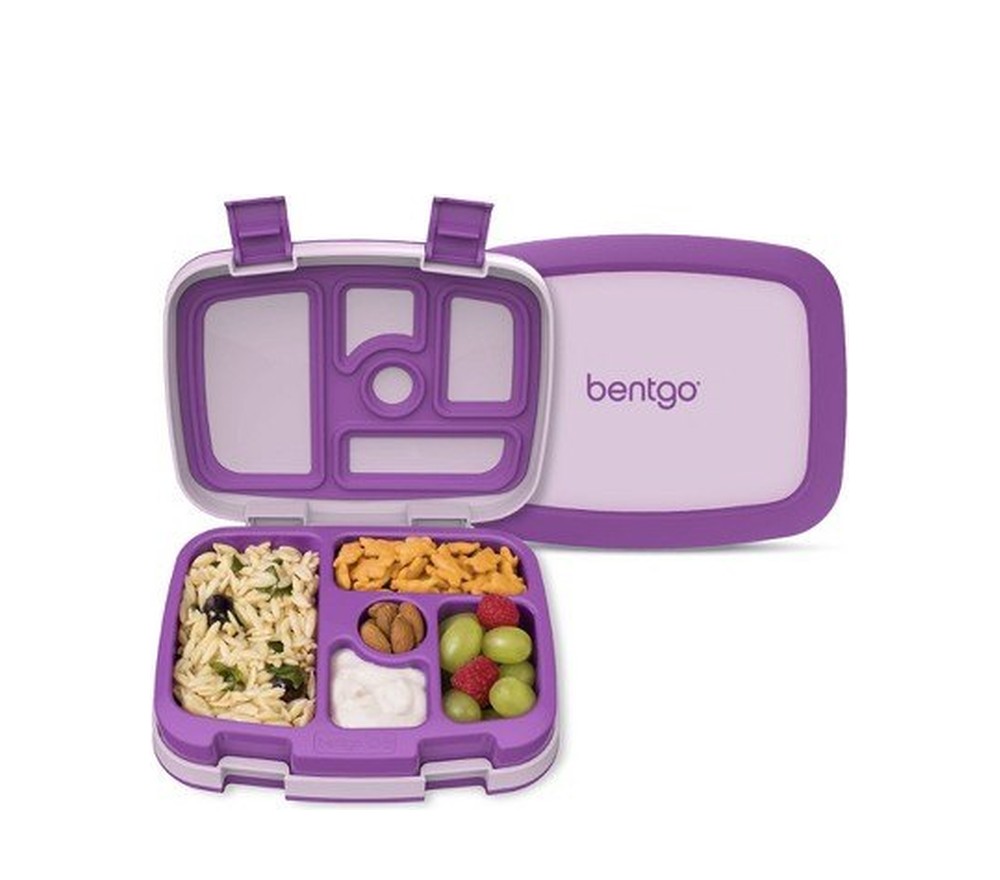 Bentgo Kids' Brights 5-Compartment Lunch Box - Purple