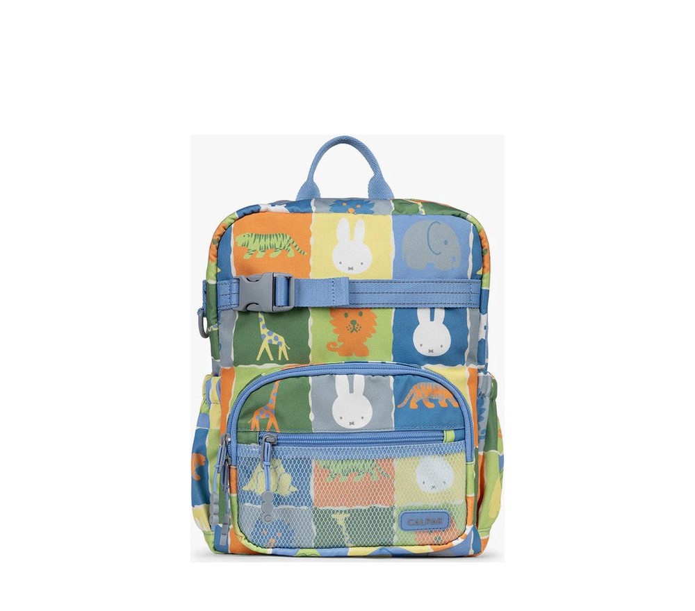 Miffy Kids Small Backpack (Blue Zoo Trip)