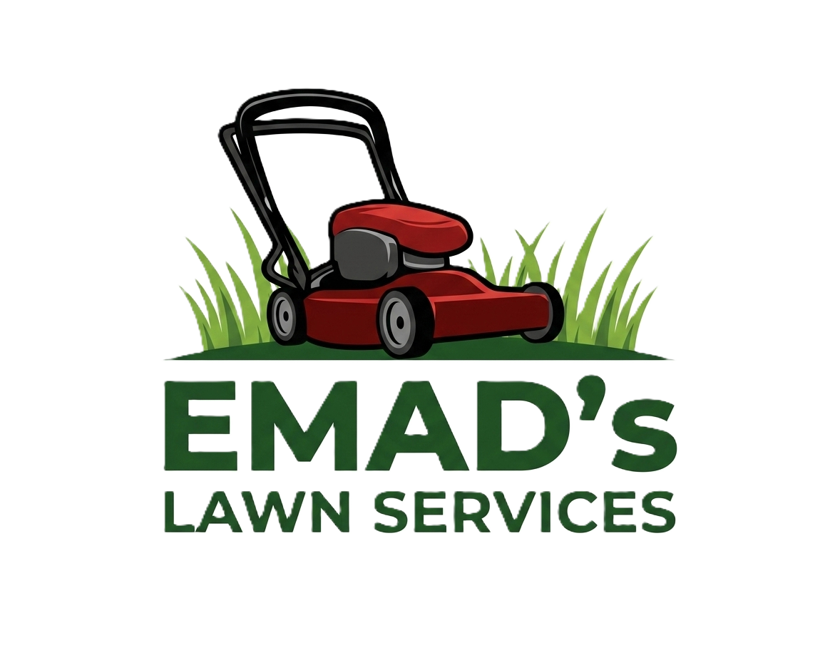 Emad's Mowing logo