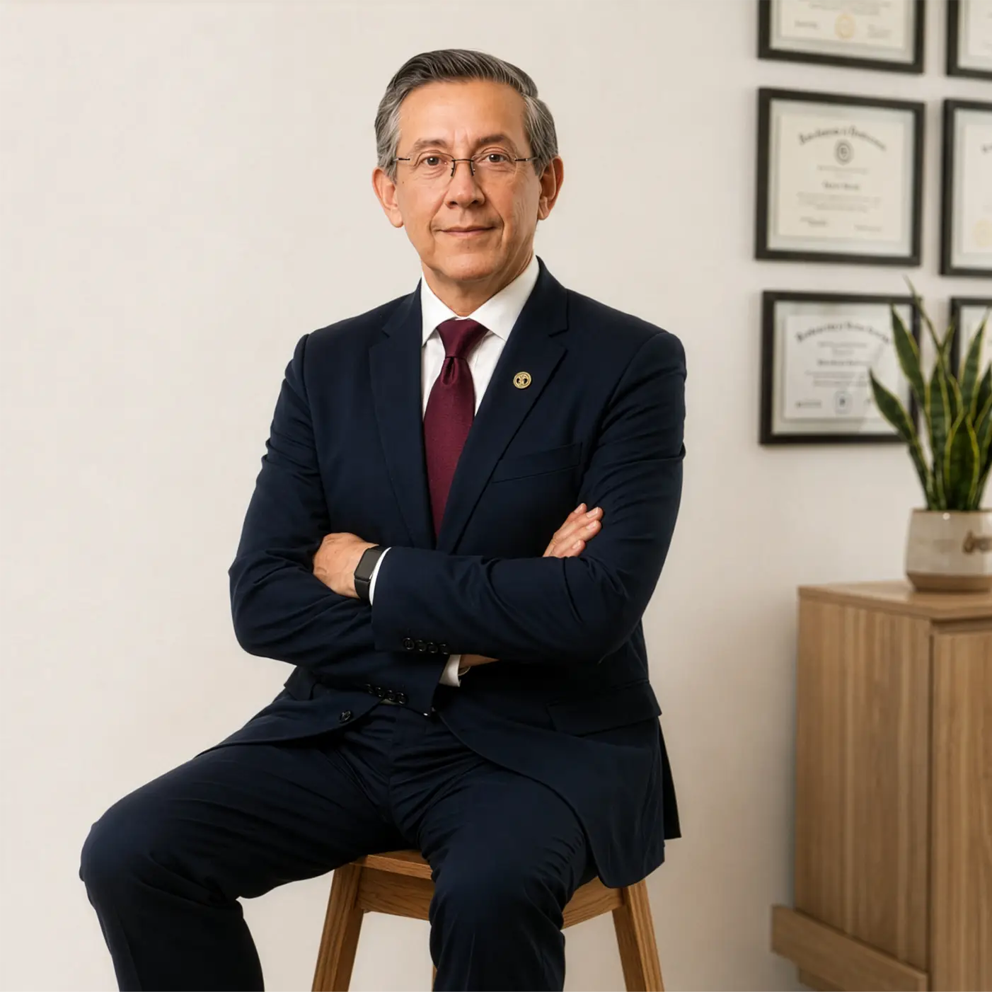 Retrato del Dr. Gerardo López Guerra