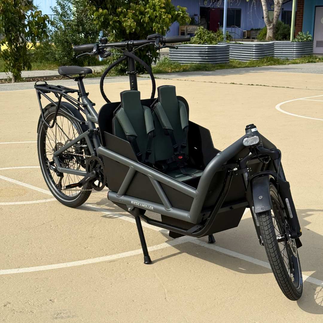 Riese and Mueller cargo e-bike