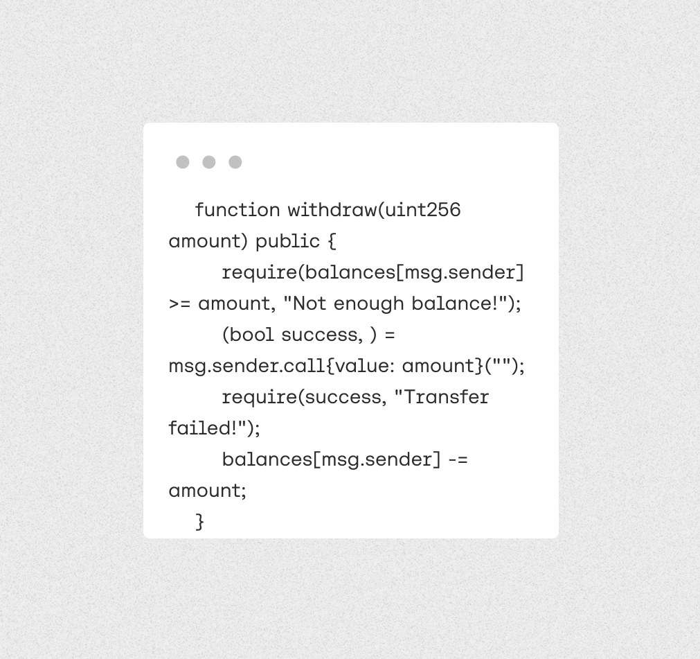 A computer screen with a text message on it.
