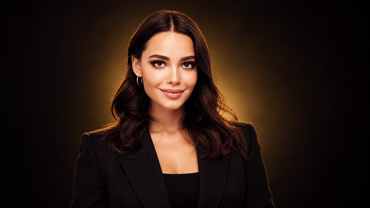 Woman with hydrated, glowing skin