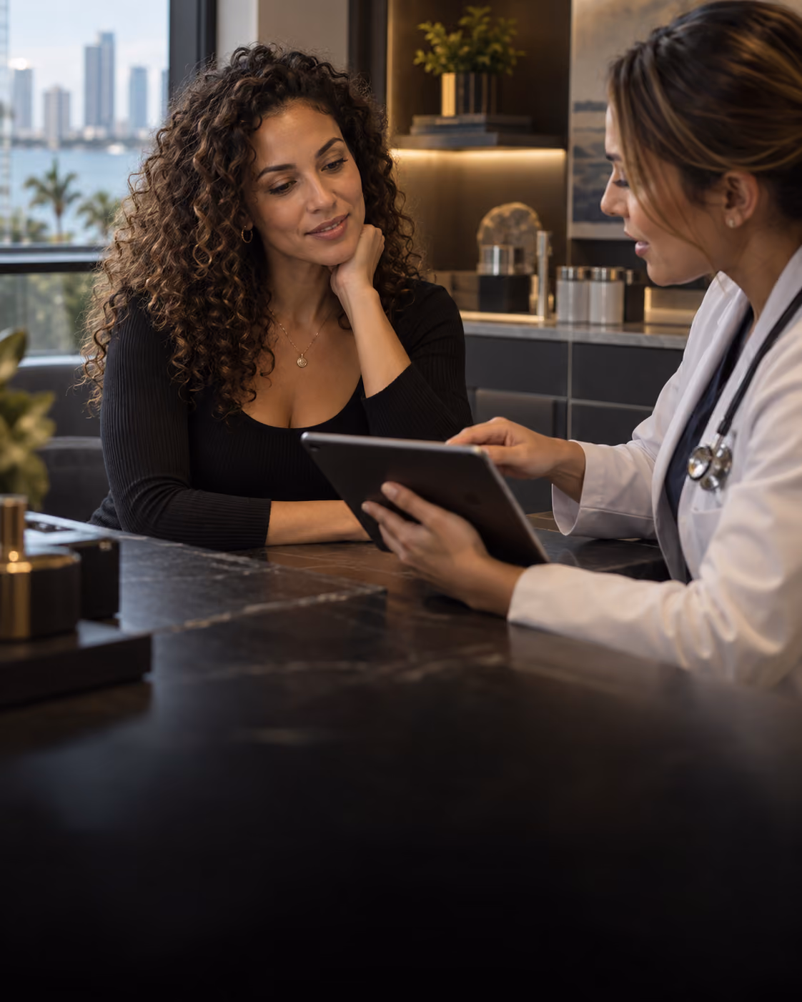 Medical weight loss consultation at Advanced Hair & Aesthetics in Miami
