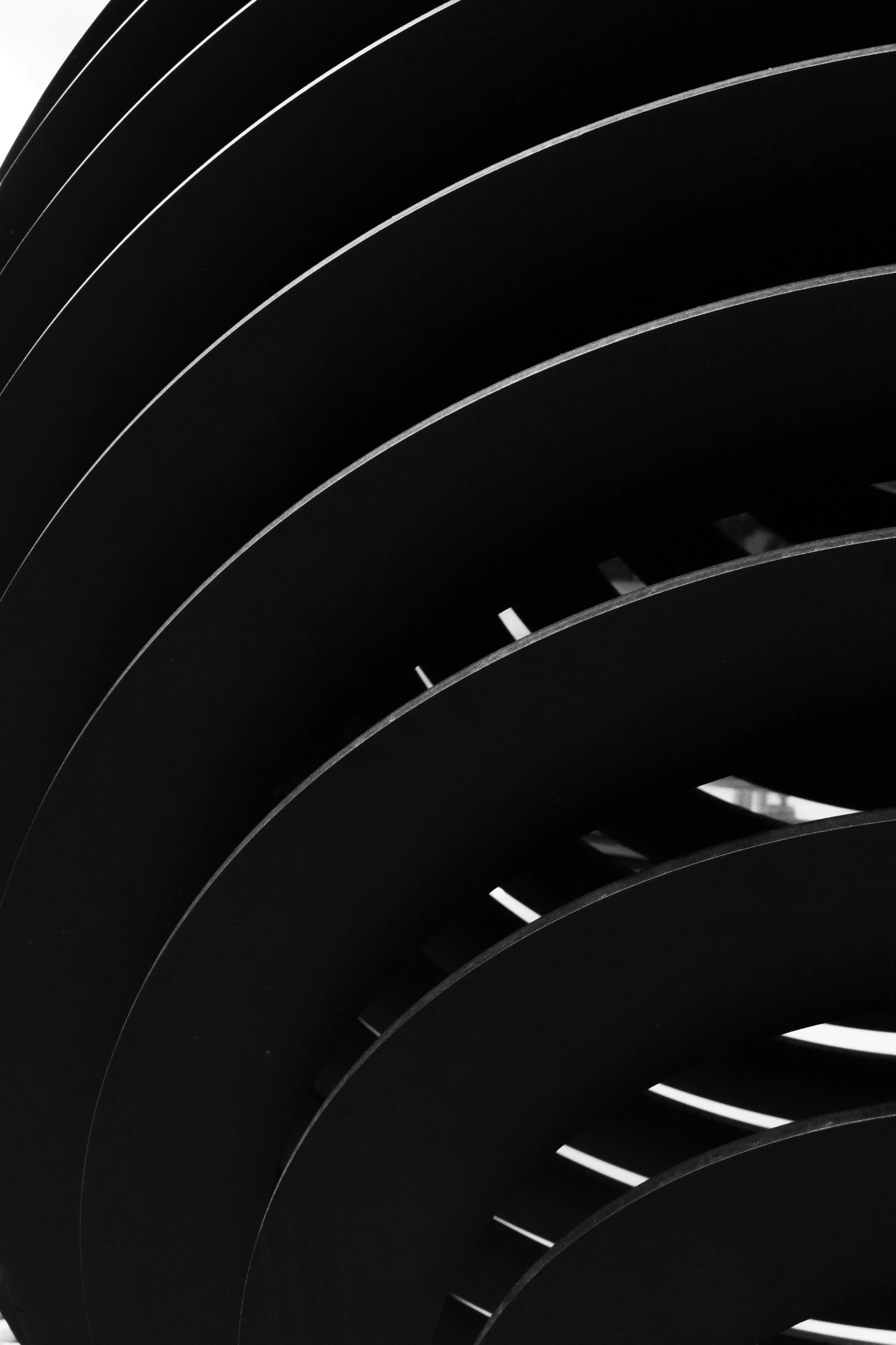 Circular Building Abstract Image