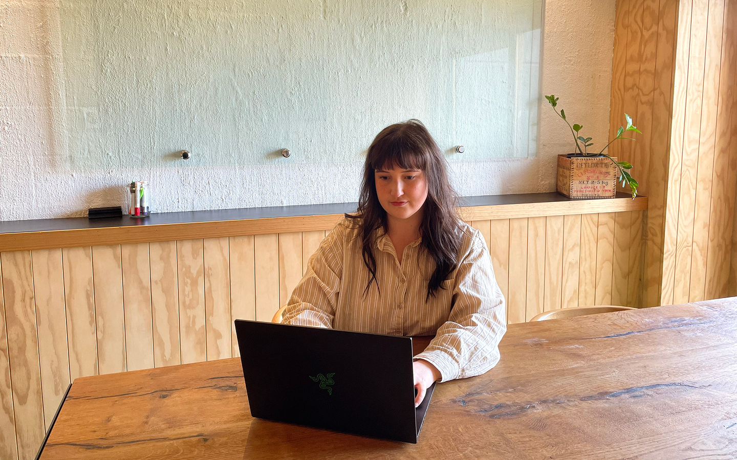 Makala Working Studio Shot 2