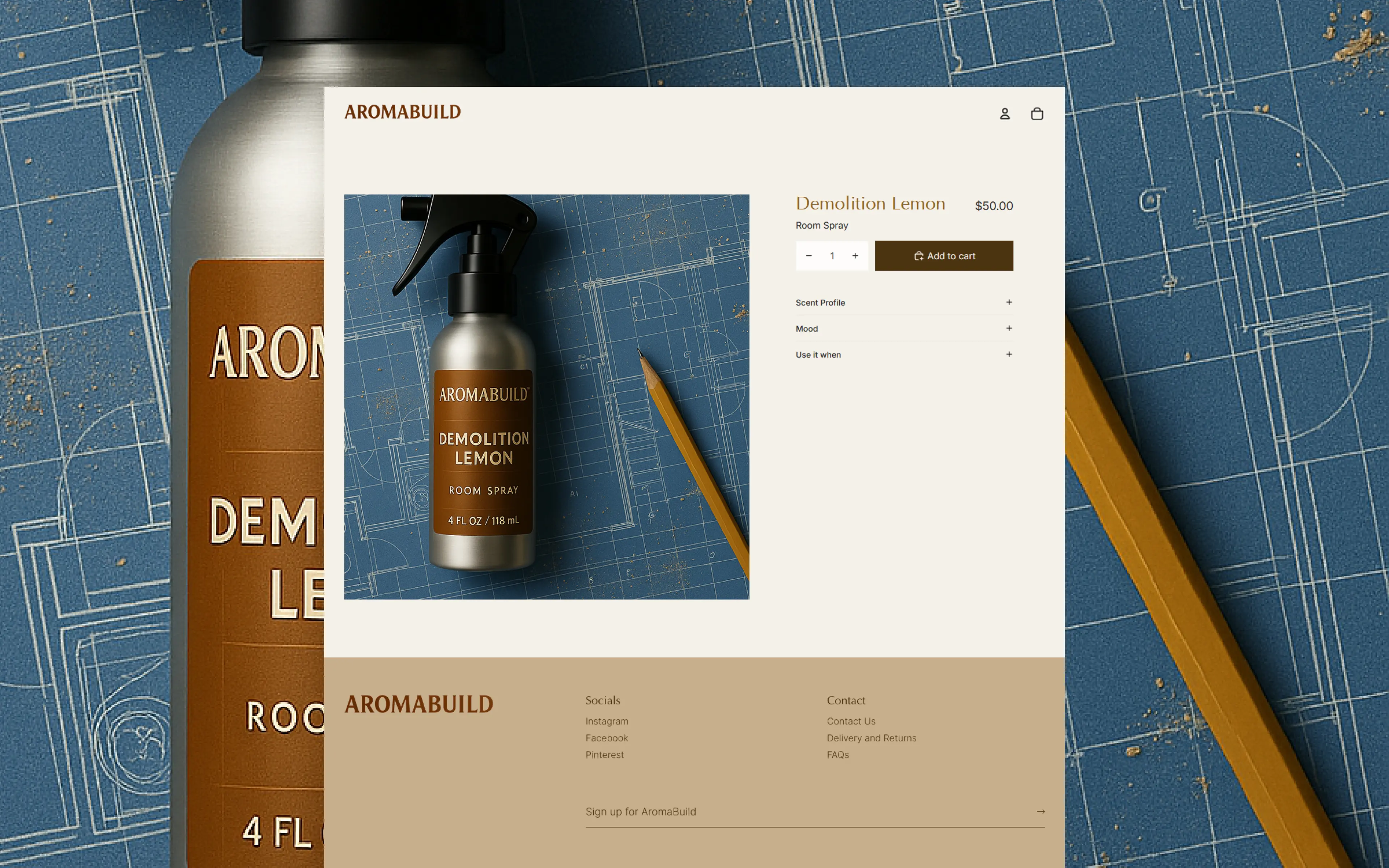 Aromabuild Product Page