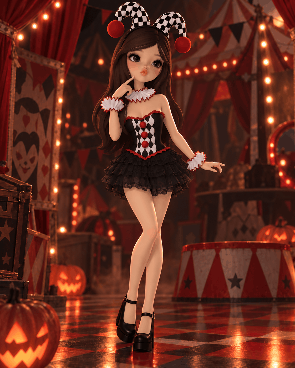 Clown Render 2