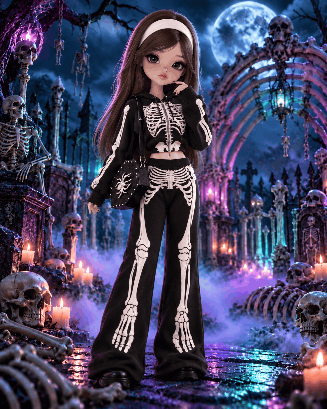 Skeleton Co-ord Pose