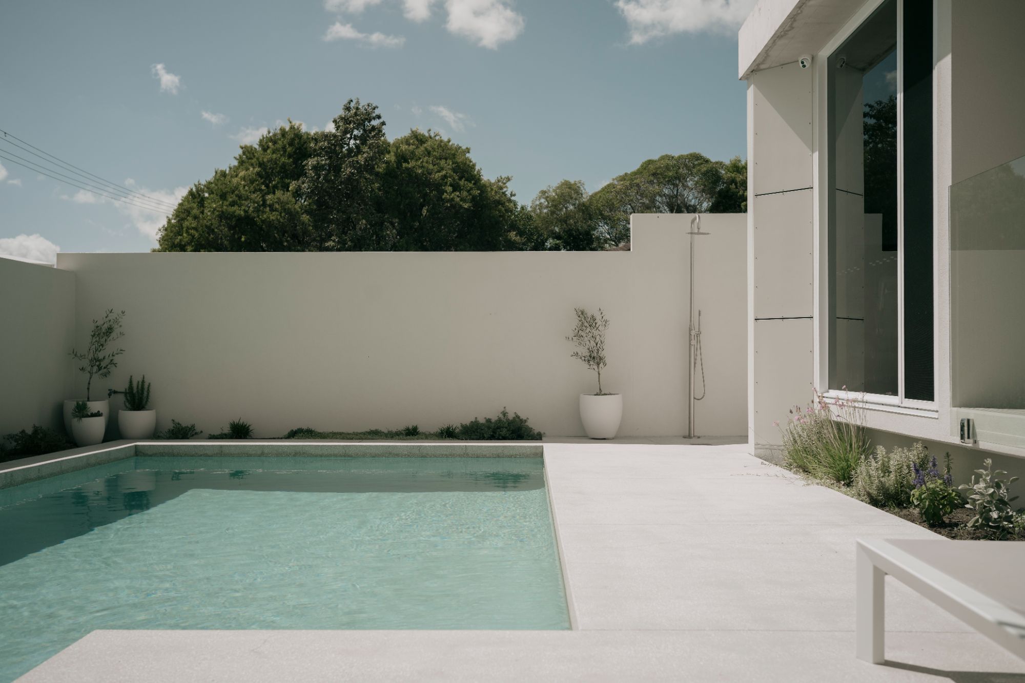Pool area of Neerim Drive