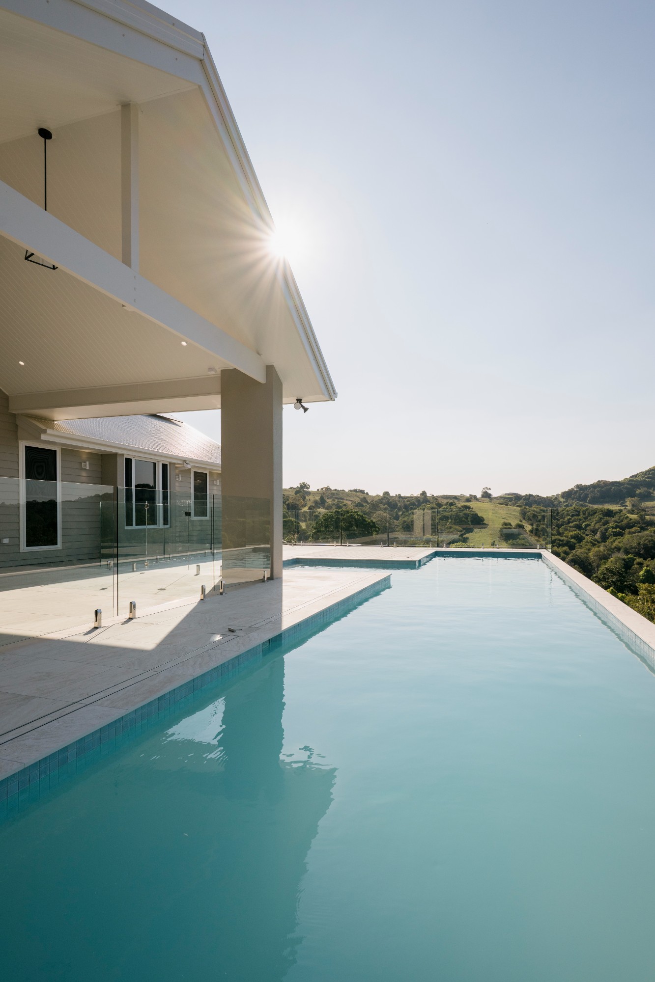 Pool view of Lawnville Road