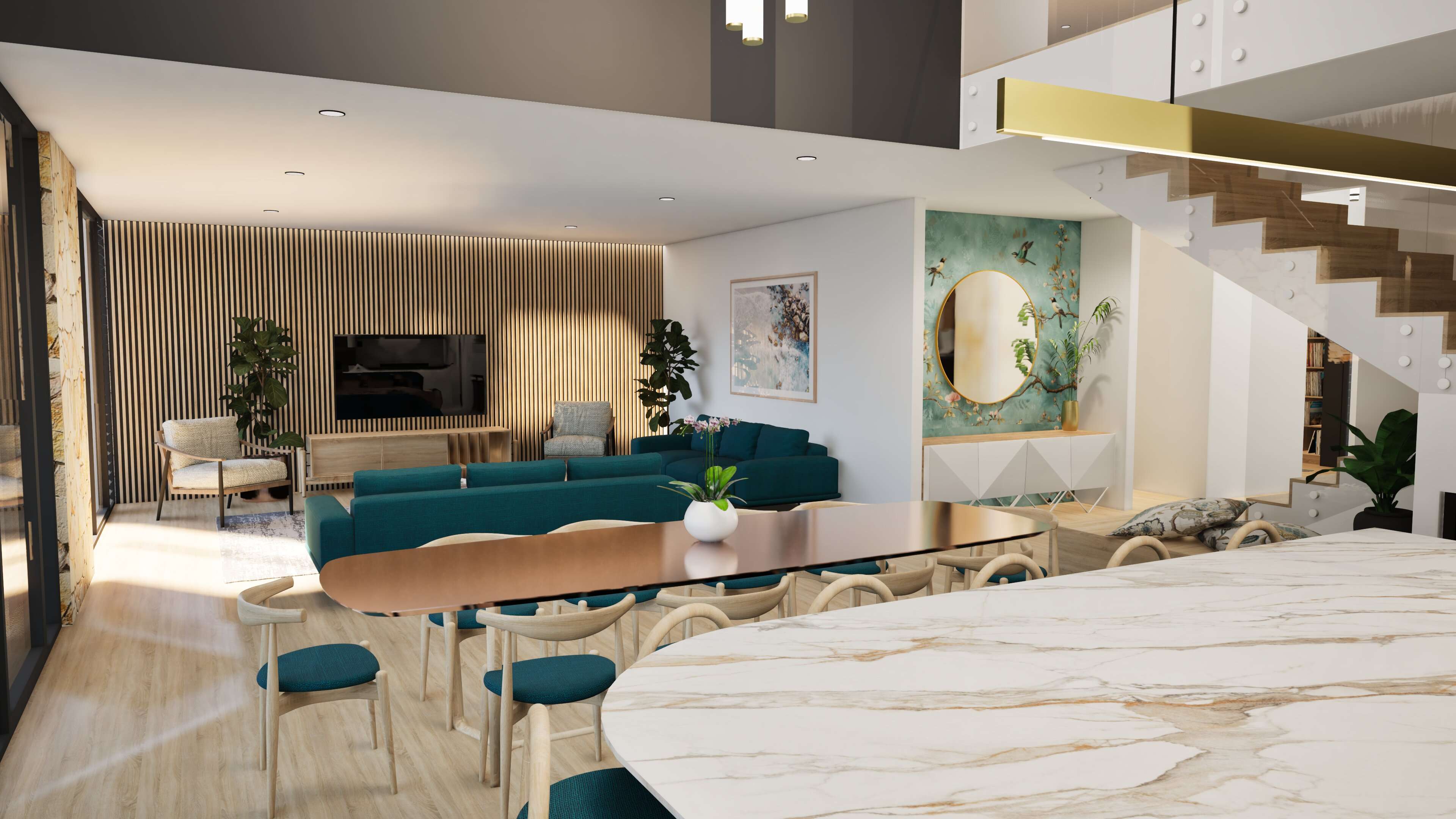 Wavecrest Drive Artist Render- interior
