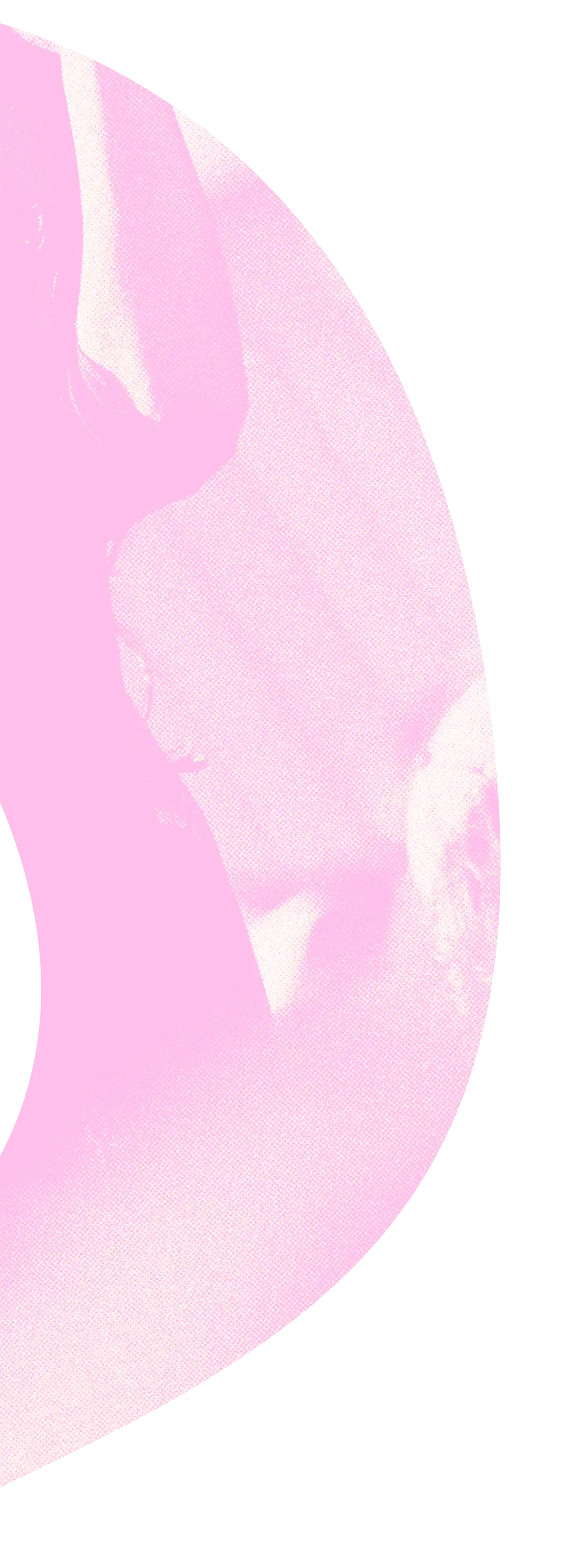 Forme abstraite rose