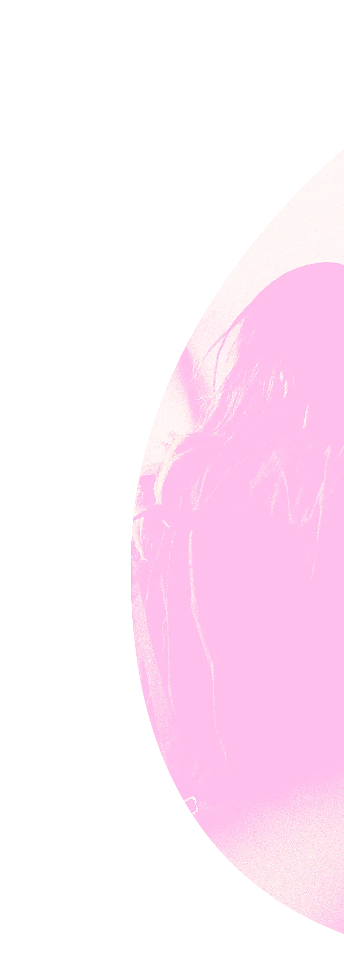 Forme abstraite rose