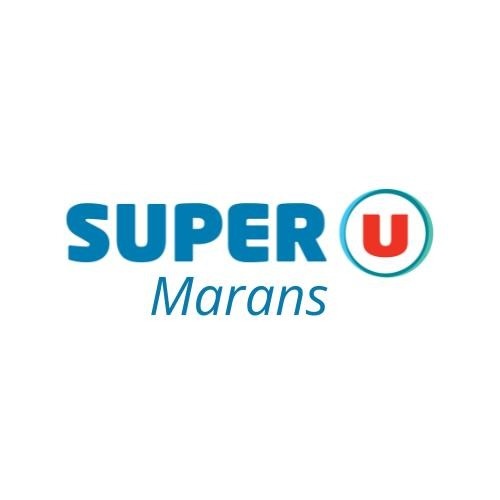 Super U logo with the word Marans below it.