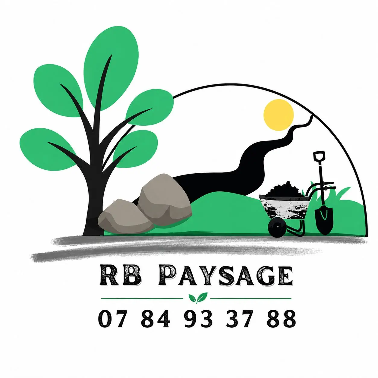 Black circular logo with white text reading 'Boulangerie · Pâtisserie Le Fournil du Moulin Artisanale' and decorative wheat illustrations.