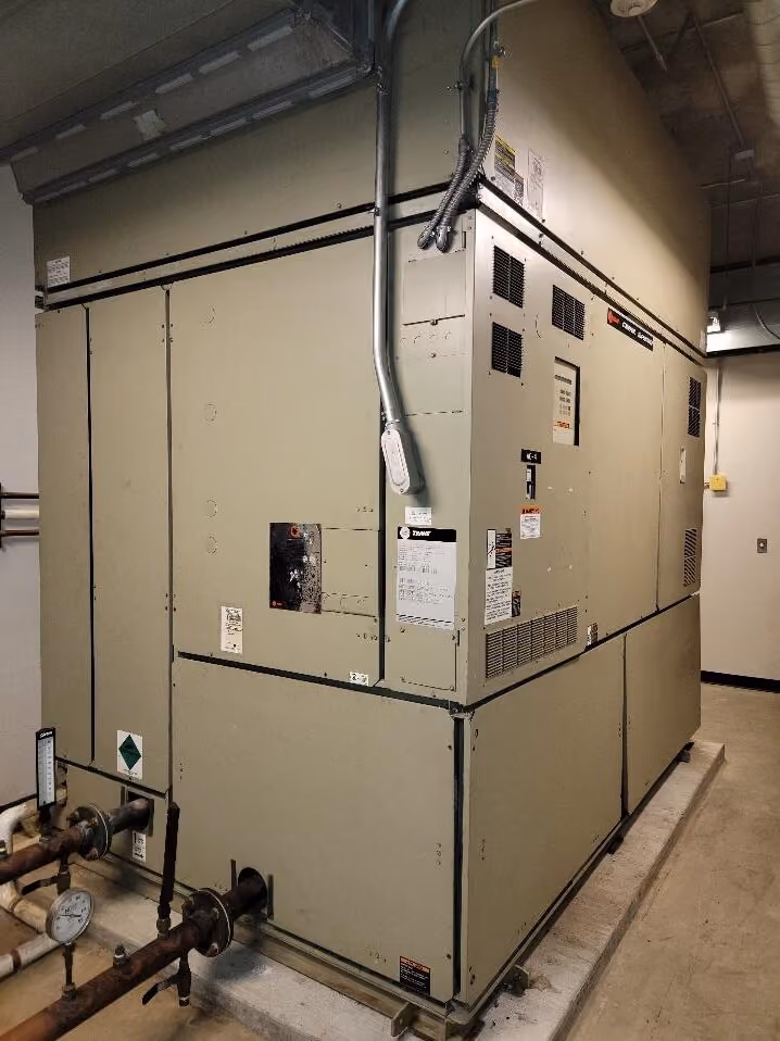 Self-Contained AC Replacement - Before