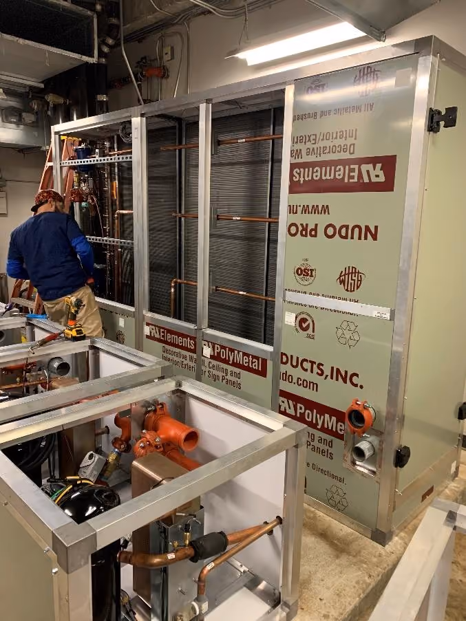 Self-Contained AC Replacement - In Progress
