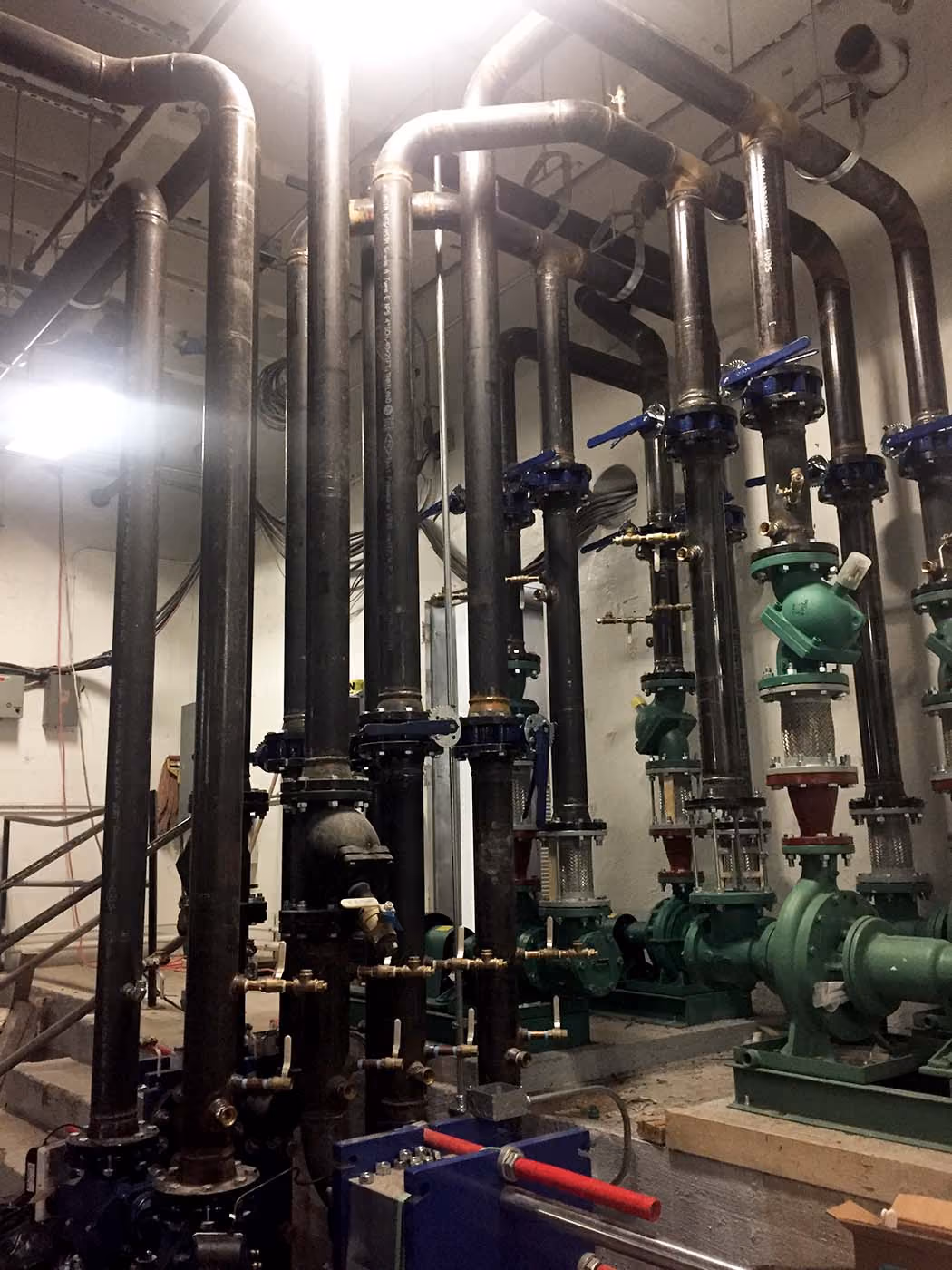Boiler Room Retrofit - In Progress