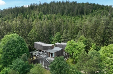 Cabanes pour les groupes et événements - Coucoo Cabanes - Cabanes Nids des Vosges