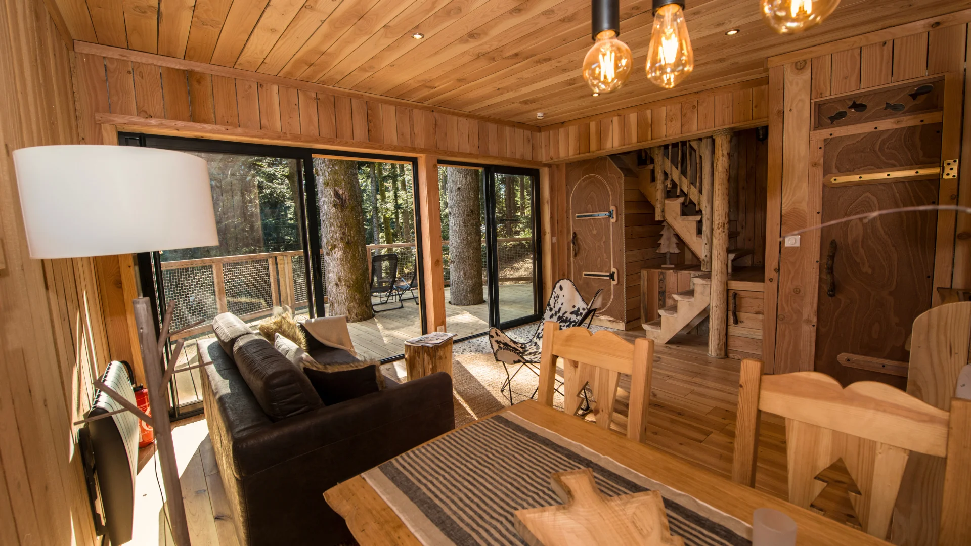 Les 2 Sapins – Cabane Deluxe | Cabanes Nids des Vosges