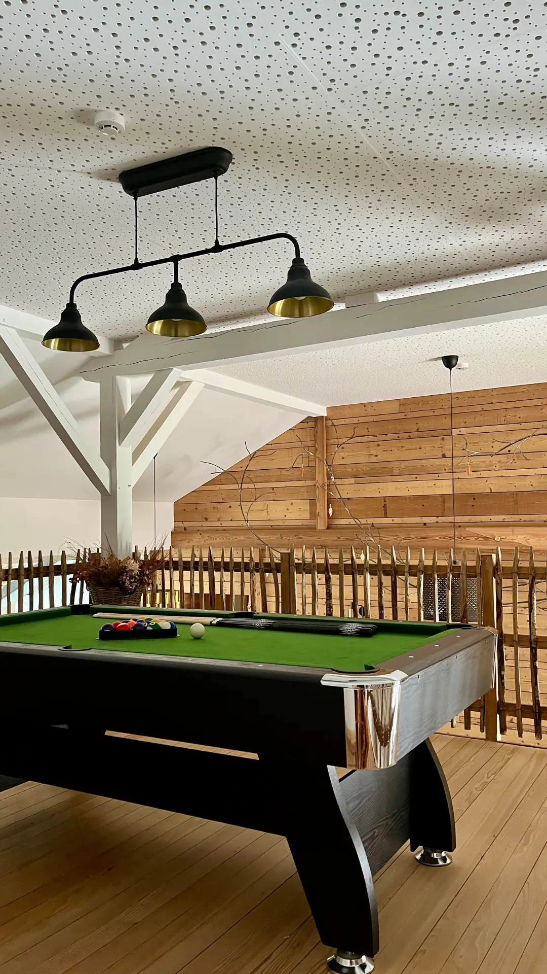 Espaces communs des 3 cabanes