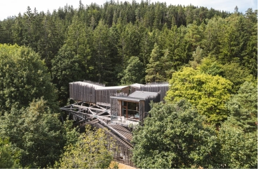 Cabanes pour les groupes et événements - Coucoo Cabanes - Cabanes Nids des Vosges