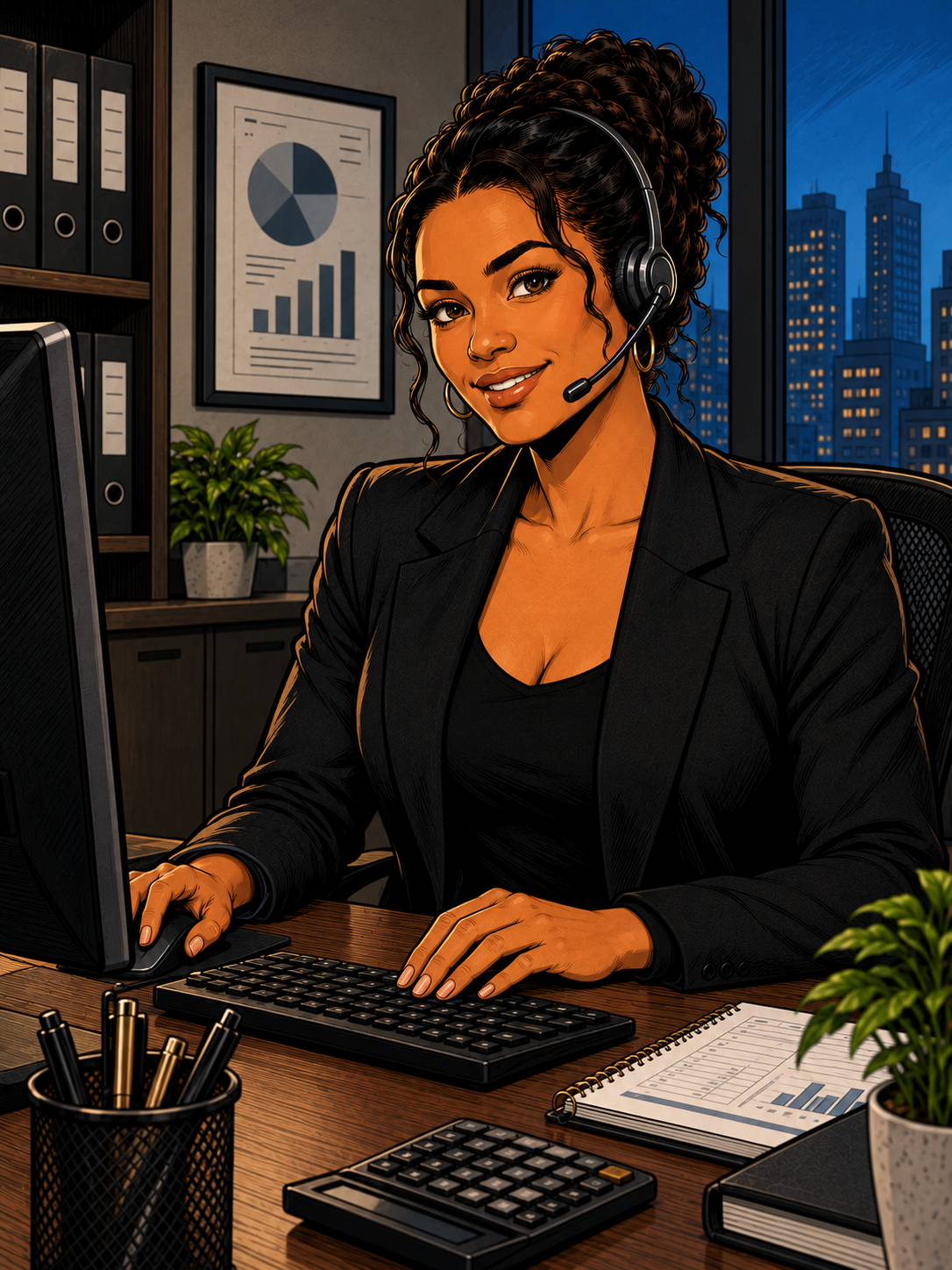 A BooXkeeping customer service agent