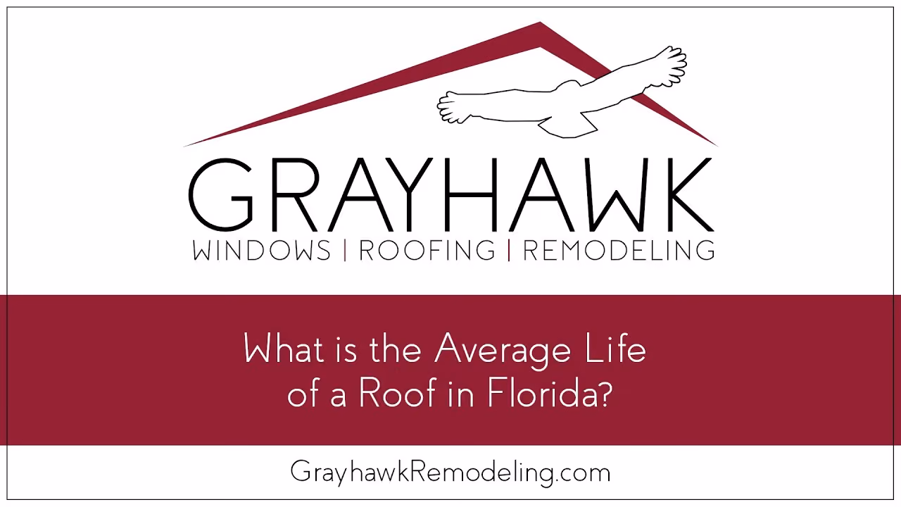 What Is The Average Life Of A Roof In Florida?