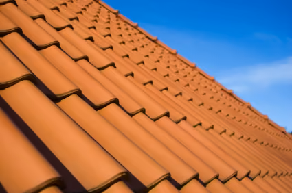 Tile roofing on a Florida home