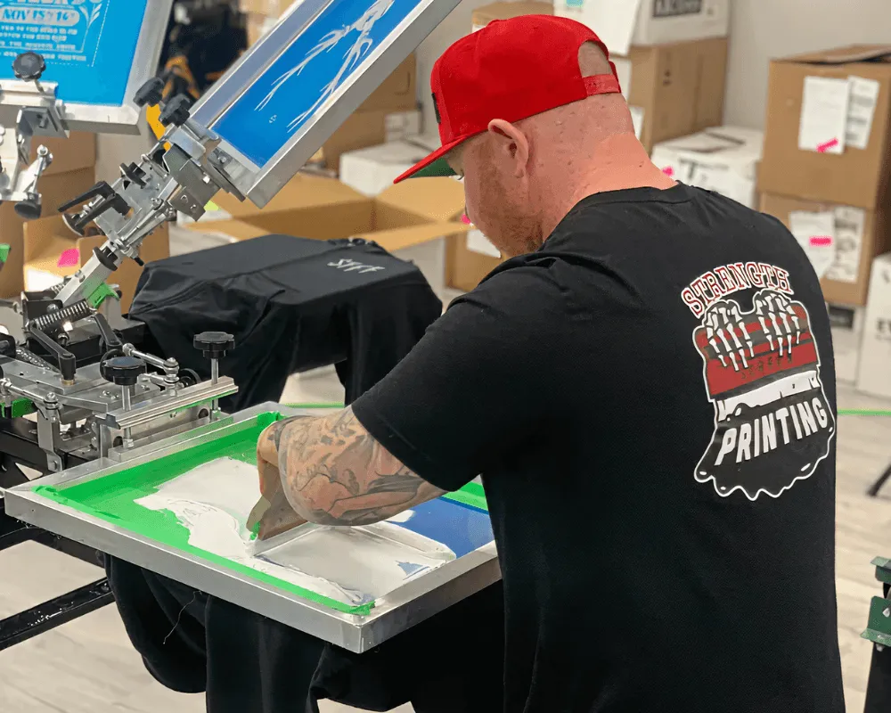 Screen printing workshop