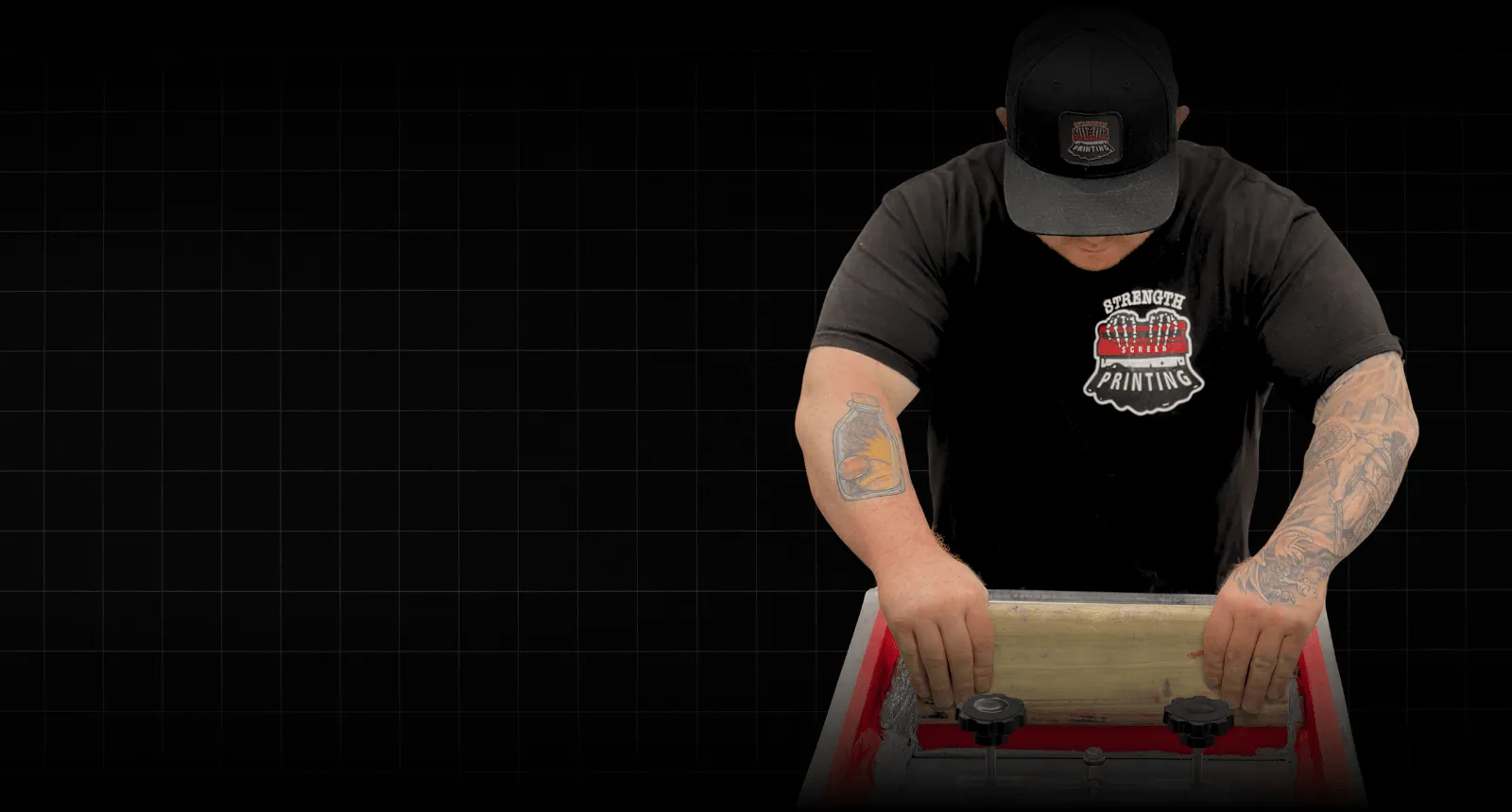 Screen printing process