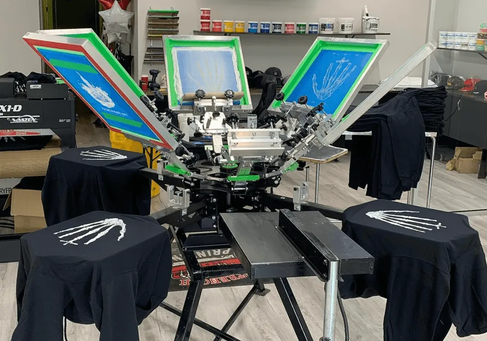Digital screen printing service