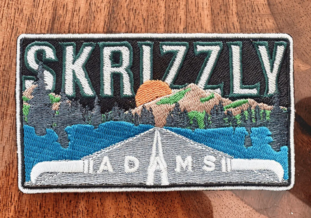 Premium embroidery finish