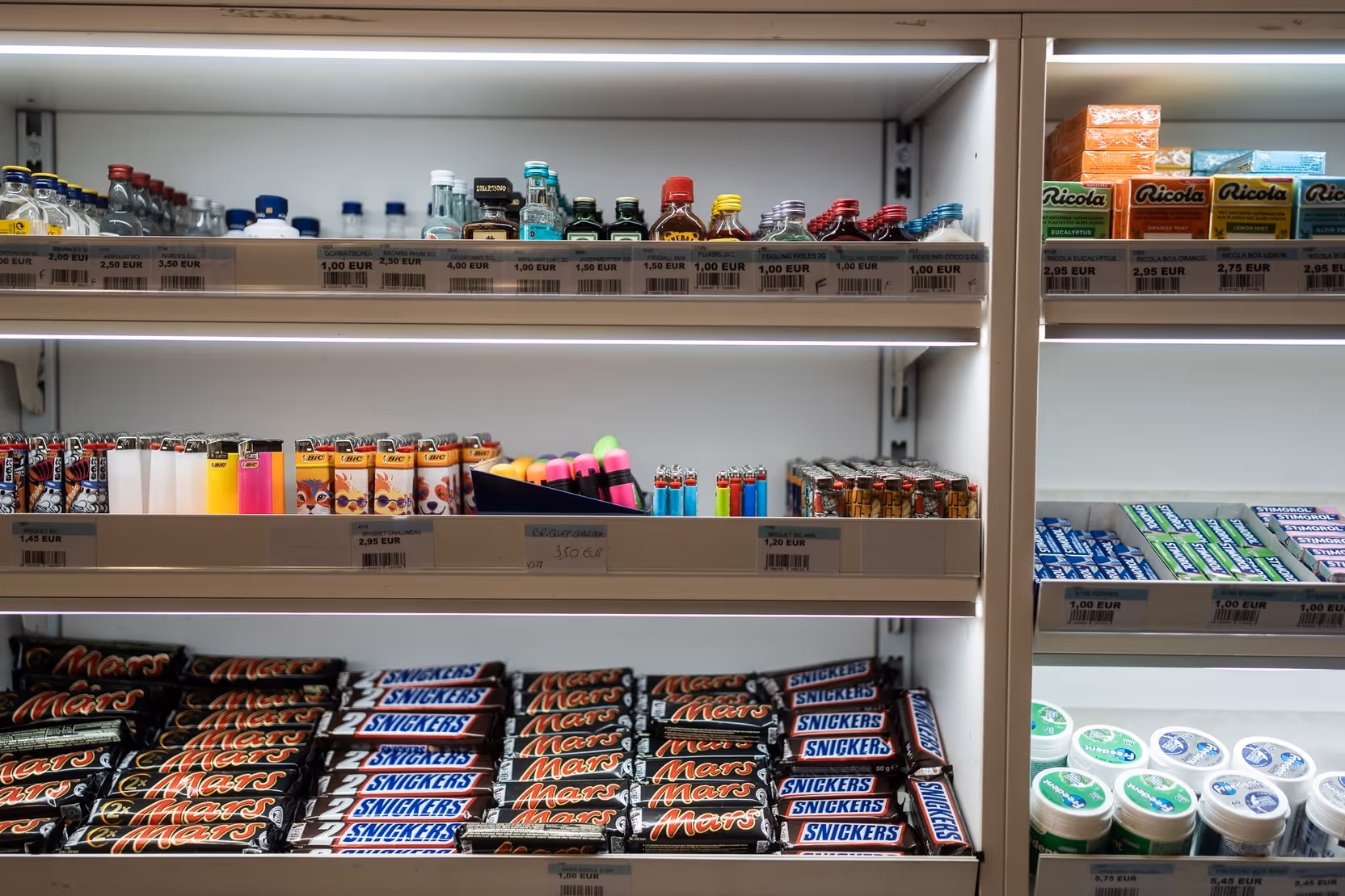 bières, vins et spiritueux