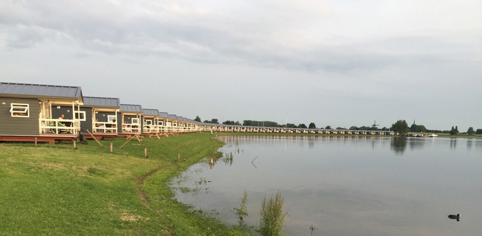 Chalets aan het water