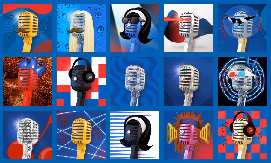 Pepsi introduced the “Pepsi Mic Drop” collection of NFTs, featuring nearly 1900 generative NFTs