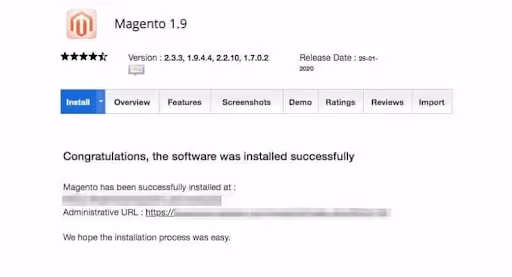 magento configuration