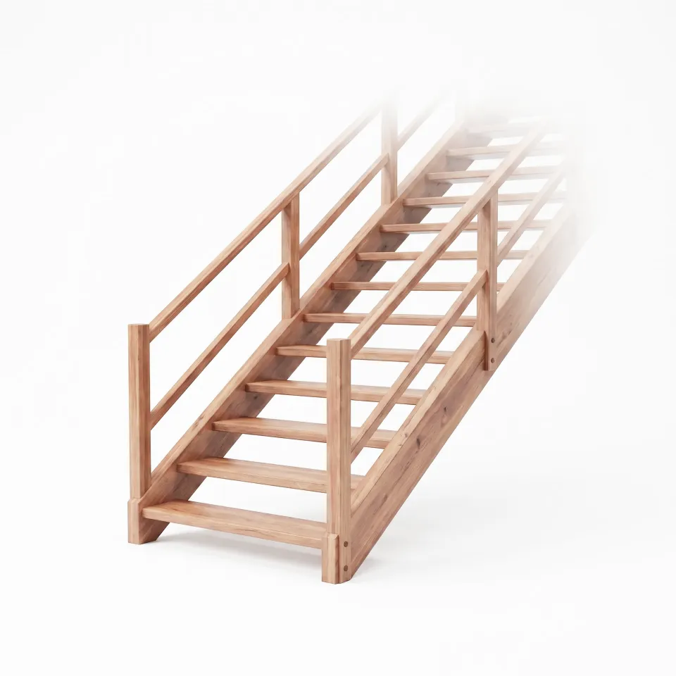 Wooden Stairs