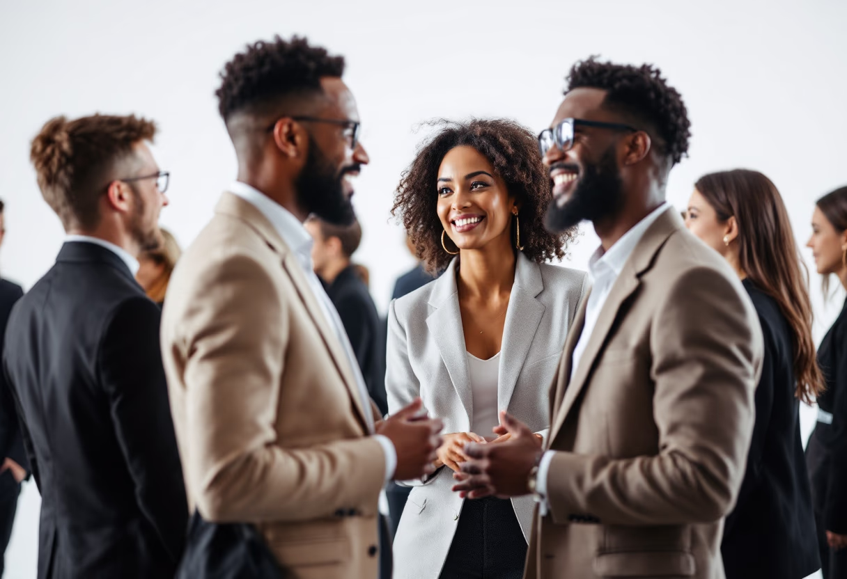 image of networking event (for a hr tech)