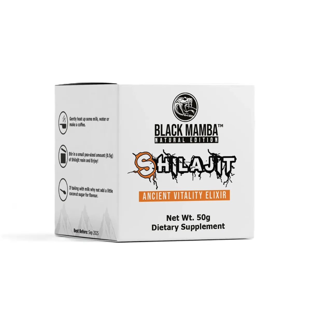 black mamba shilajit resin 50g