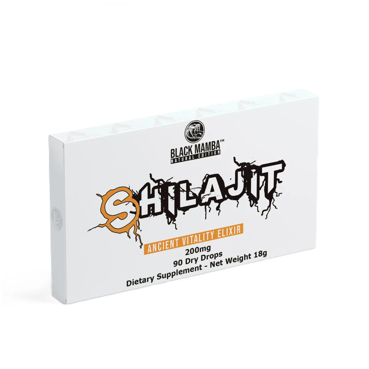 black mamba shilajit drops 90 servings